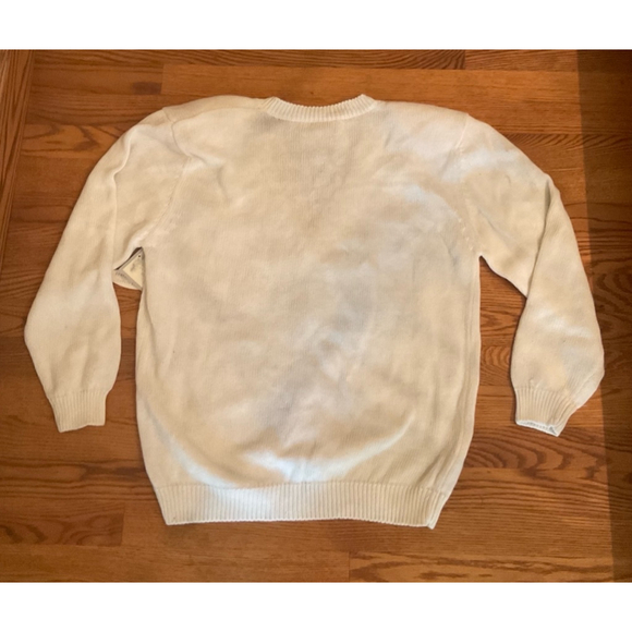 Women's Susan Bristol Cardigan Sweater M White Multi - Picture 13 of 13